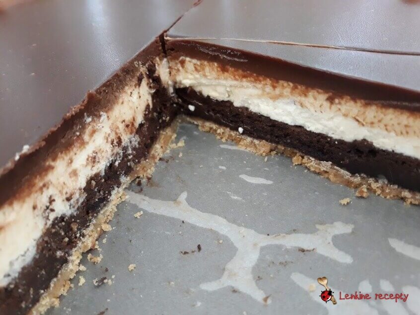 Čokoládovo tvarohový cheesecake